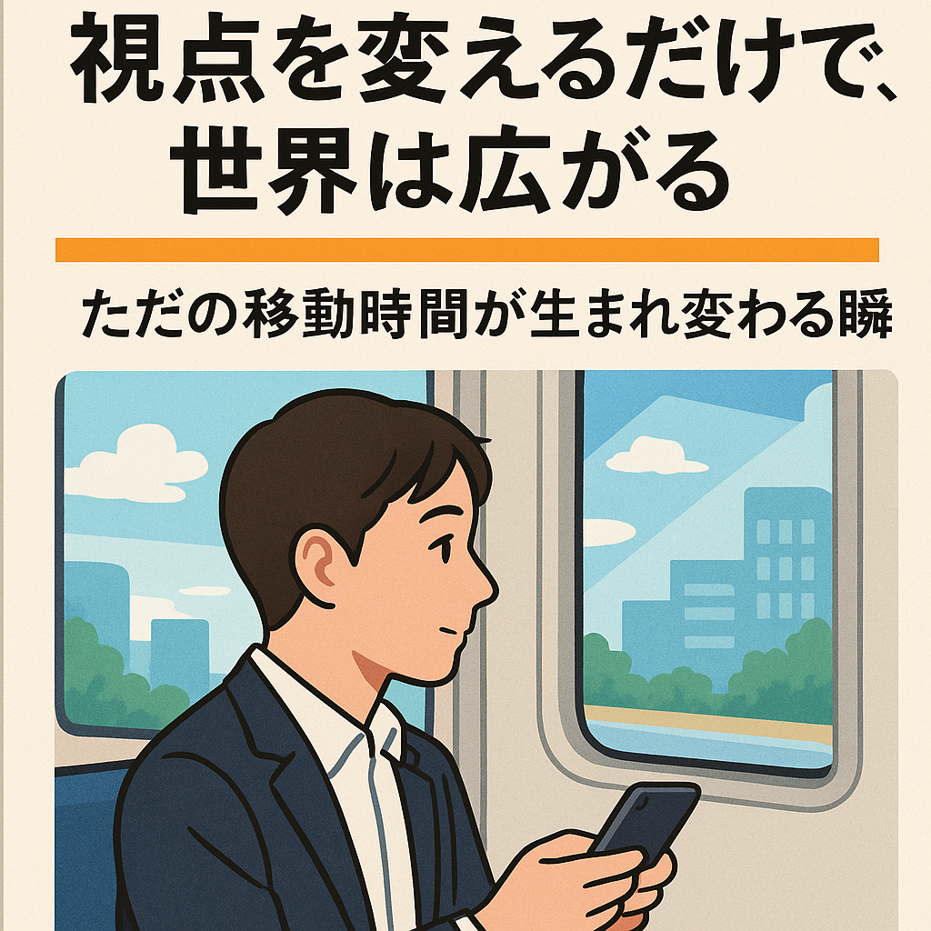 サムネイル、視点を変えるだけで世界は広がる